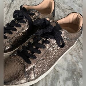 All Saints - Designer Metallic Bronze Women's Sneakers - Size EU 41 (10)